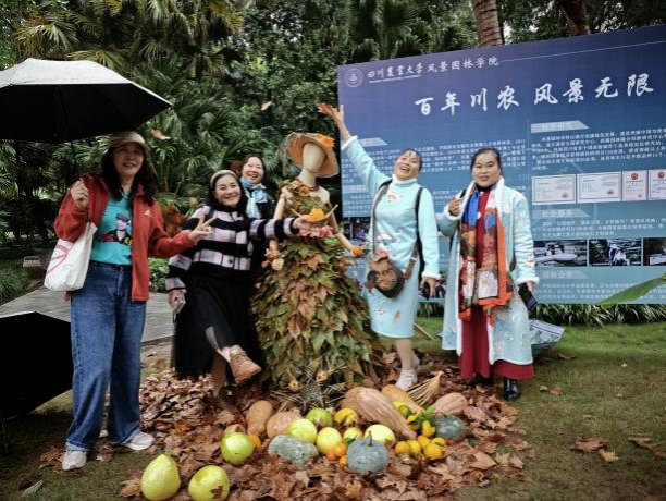 PA集团中国参加2025年成都人民公园菊展暨插花展